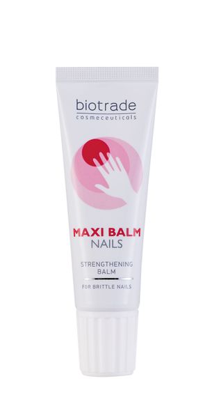 BALSAM WZMACNIAJĄCY PAZNOKCIE I ZMIĘKCZAJĄCY SKÓRKI MAXI BALM / Z WITAMINAMI A, E I LANOLINĄ